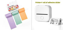 Load image into Gallery viewer, Portable Mini Thermal Label Printer Home Photo Printer Student Wrong Question Printer Bluetooth-Compatible Mini Label Printer Price Tag
