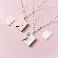 Load image into Gallery viewer, Womens Fashion Jewelry Envelope Lover Letter Pendant Necklace
