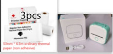 Load image into Gallery viewer, Portable Mini Thermal Label Printer Home Photo Printer Student Wrong Question Printer Bluetooth-Compatible Mini Label Printer Price Tag

