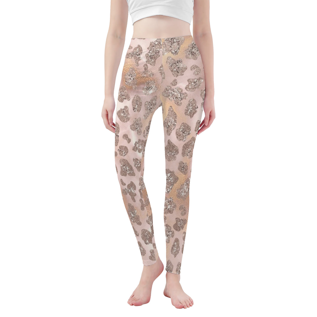 Ti Amo I love you  - Exclusive Brand  - Rodeo Dust Animal Pattern -  Yoga Leggings