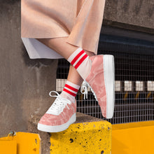 Load image into Gallery viewer, Ti Amo I love you - Exclusive Brand - Watermelon Punch Camouflage - Low Top Unisex Sneakers
