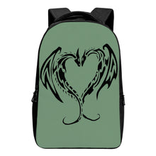 Load image into Gallery viewer, Ti Amo I love you - Exclusive Brand  - Amulet - Deagon Heart - Laptop Backpack
