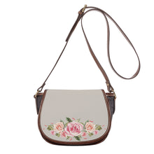 Load image into Gallery viewer, Ti Amo I love you - Exclusive Brand - Swirl - Roses - Saddle Bag
