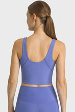 Load image into Gallery viewer, Feel Like Skin Highly Stretchy Cropped Sports Tank
