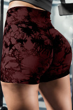 Load image into Gallery viewer, Tie-Dye High Waist Active Shorts
