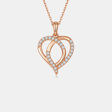 Load image into Gallery viewer, Moissanite 925 Sterling Silver Heart Shape Necklace
