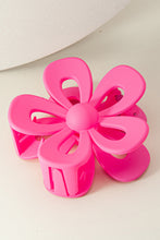 Load image into Gallery viewer, Rose Red Sweet Hollowed Flower Shape Claw Clip
