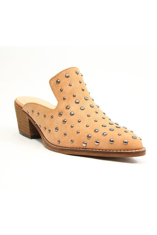 CARA-Studs Mules
