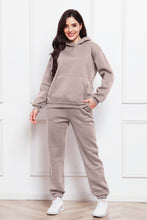 Load image into Gallery viewer, Drop Shoulder Long Sleeve Hoodie and Pants Set
