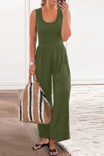 Load image into Gallery viewer, Full Size Scoop Neck Wide Strap Jumpsuit
