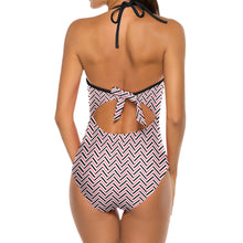 Load image into Gallery viewer, Ti Amo I love you Exclusive Brand  - Lace Waist Bands Swimsuit
