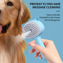 Load image into Gallery viewer, Hair Cleaning Brush With Mist Multifunctional Cat Grooming Brush Rechargeable Self Cleaning Slicker Brush For Pets Dogs &amp; Catsb Pet Products
