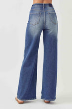 Load image into Gallery viewer, Risen Plus Size High Rise Wide Leg Jeans
