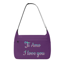 Load image into Gallery viewer, Ti Amo I love you - Exclusive Brand - Bossanova 2 - Pastel Lettering -  Journey Computer Shoulder Bag
