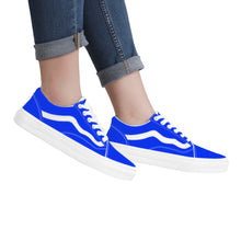 Load image into Gallery viewer, Ti Amo I love you - Exclusive Brand - Blue Blue Eyes - Low Top Flat Sneaker
