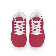 Load image into Gallery viewer, Ti Amo I love you - Exclusive Brand - Brick Red - Double Black Heart - Womens Mesh Heightening Shake Wedge Platform Shoes
