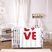 Load image into Gallery viewer, Ti Amo I love you - Exclusive Brand - White - Red Love - Baby Soft Blanket
