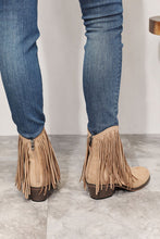 Load image into Gallery viewer, Legend Women&#39;s Fringe Cowboy Western Ankle Boots
