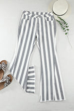 Load image into Gallery viewer, Stripe Star Embellished Western Flare Jeans
