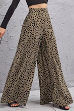 Load image into Gallery viewer, Animal Print High-Rise Culottes
