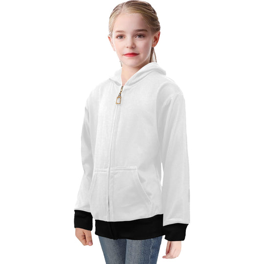 Ti Amo I love you - Exclusive Brand - Girls' Zip Up Hoodie Ages 8-15