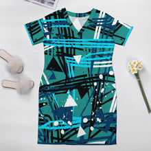 Load image into Gallery viewer, Ti Amo I love you - Exclusive Brand - Knee Length - Loose Pocket Dress - Size S-5XL
