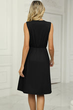 Load image into Gallery viewer, Pocketed V-Neck Wide Strap Dress
