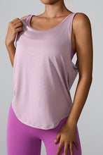 Load image into Gallery viewer, Crisscross Round Neck Active Tank
