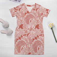 Load image into Gallery viewer, Ti Amo I love you - Exclusive Brand - Knee Length - Loose Pocket Dress - Size S-5XL
