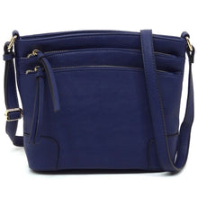 Load image into Gallery viewer, Fashion Multi Zip Pocket Crossbody Bag
