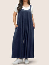 Load image into Gallery viewer, Full Size Pocketed Wide Leg Overalls
