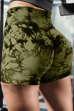 Load image into Gallery viewer, Tie-Dye High Waist Active Shorts
