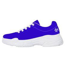 Load image into Gallery viewer, Ti Amo I love you - Exclusive Brand - Violet Blue - Angry Fish - Chunky Sneakers - White Soles
