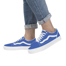 Load image into Gallery viewer, Ti Amo I love you - Exclusive Brand - San Marino Blue - Low Top Flat Sneaker
