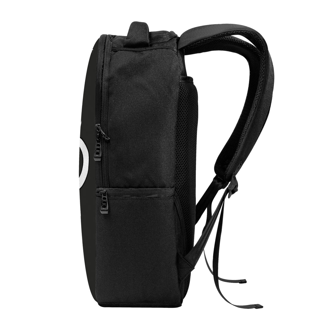Ti Amo I love you - Exclusive Brand - Tuatara - Double White Heart -   Laptop Backpack
