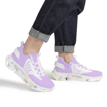 Load image into Gallery viewer, Ti Amo I love you - Exclusive Brand - Light Dusty Lavender - Mens / Womens - Air Max React Sneakers - White Soles
