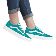 Load image into Gallery viewer, Ti Amo I love you - Exclusive Brand - Persian Green - Low Top Flat Sneaker
