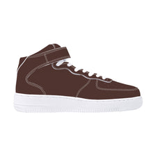 Load image into Gallery viewer, Ti Amo I love you - Exclusive Brand - American Mahogany -  High Top Unisex Sneakers
