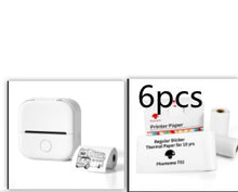 Load image into Gallery viewer, Portable Mini Thermal Label Printer Home Photo Printer Student Wrong Question Printer Bluetooth-Compatible Mini Label Printer Price Tag
