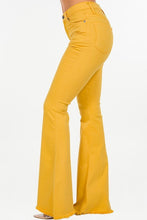 Load image into Gallery viewer, Bell Bottoms in Mustard- Inseam 32
