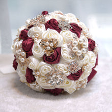 Load image into Gallery viewer, Bridal Imitation Rose Floral Bouquet
