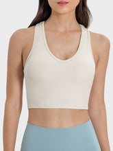 Load image into Gallery viewer, Scoop Neck Wide Strap Active Tank
