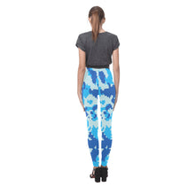 Load image into Gallery viewer, Ti Amo I love you - Exclusive Brand - Digital Blues - Womens Leggings - Sizes XS-3XL
