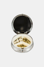 Load image into Gallery viewer, Nicole Lee USA Print Metallic Circular Small Pill Case

