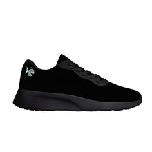 Load image into Gallery viewer, Ti Amo I love you - Exclusive Brand - Black  - Air  Mesh Running Shoes - Black Soles
