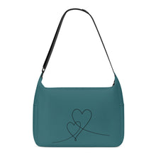 Load image into Gallery viewer, Ti Amo I love you - Exclusive Brand - Casal - Double Script Heart - Journey Computer Shoulder Bag
