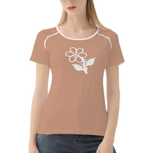 Load image into Gallery viewer, Ti Amo I love you - Exclusive Brand - Feldspar - White Daisy - Women&#39;s T shirt
