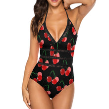 Load image into Gallery viewer, Ti Amo I love you Exclusive Brand  - Lace Waist Bands Swimsuit
