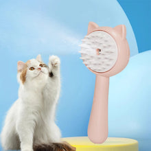 Load image into Gallery viewer, Hair Cleaning Brush With Mist Multifunctional Cat Grooming Brush Rechargeable Self Cleaning Slicker Brush For Pets Dogs &amp; Catsb Pet Products
