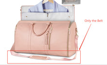 Load image into Gallery viewer, Womens Large Capacity Travel Duffle Bag  Folding Suit Bag Waterproof Clothes Handbag Totes
